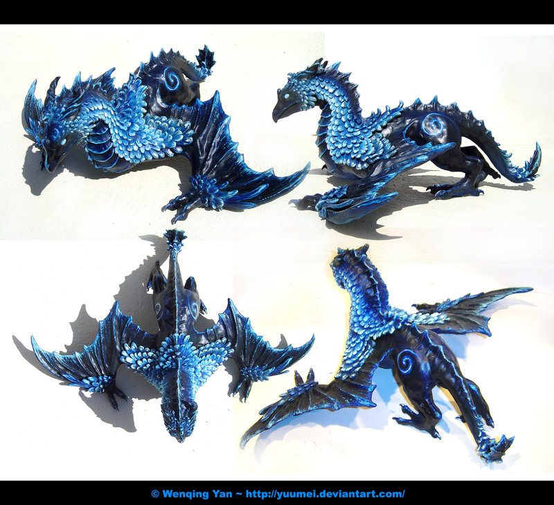 Midnight_Dragon_Sculpture_by_yuumei